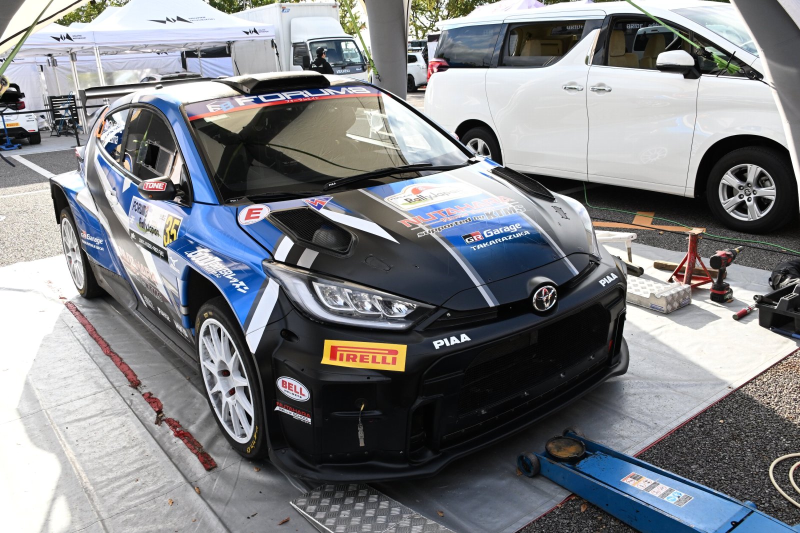 奴田原文雄選手初のトヨタ車でWRC参戦