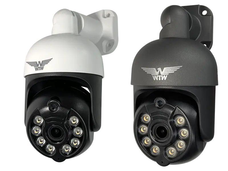 Wi-Fi 防犯灯カメラ みてるちゃん5プラス アンテナ内蔵 夜間カラー WTW