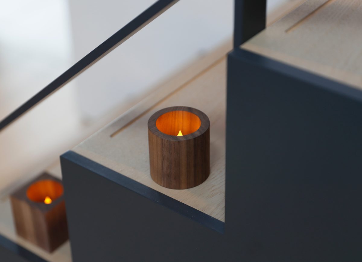非売品 porada ポラダ 木製 キャンドルホルダー カタログ キャンドル