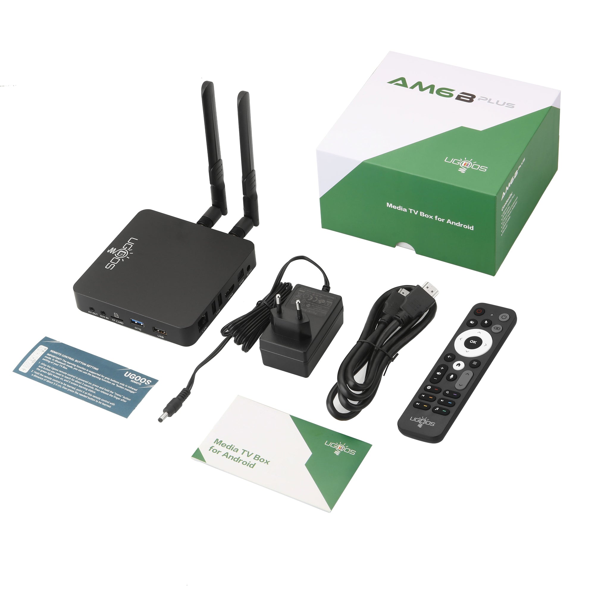 Ugoos AM6B Plus - Amlogic S922XJ Android 9 TV Box - x-plus.store