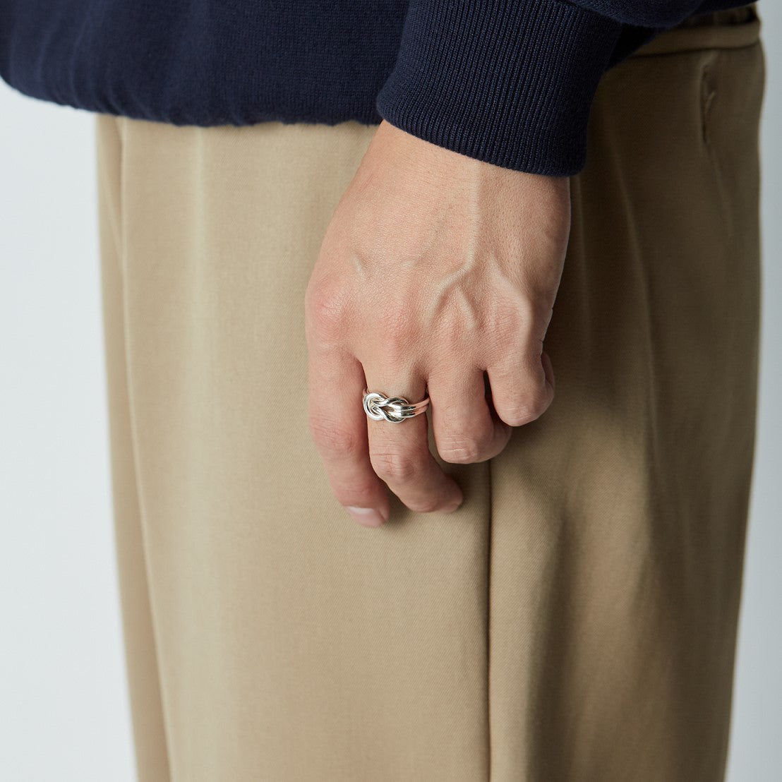 Knot Ring Large – XOLO JEWELRY