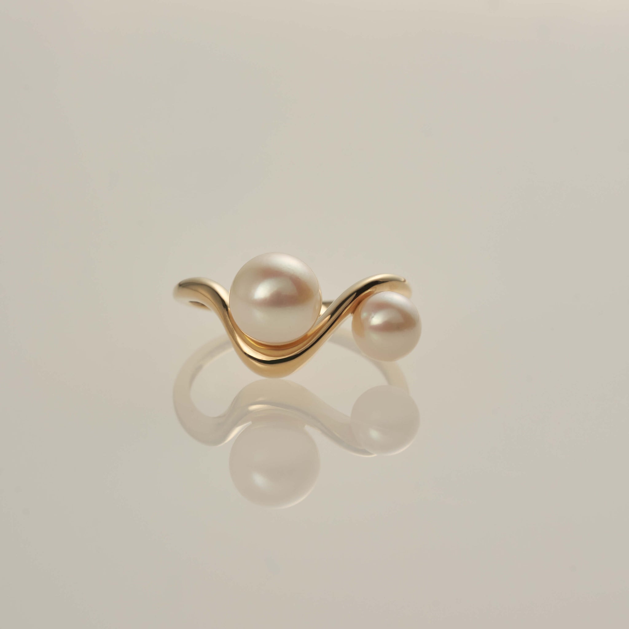 K18 bay pearl ring twin ベイ パール リング ツイン – XOZ(クロスオズ