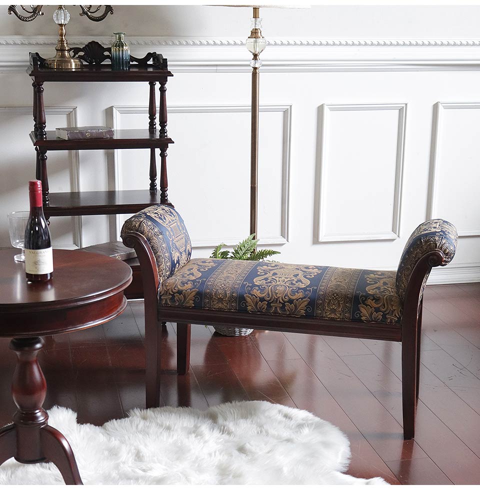 ベンチスツール ソファ｜英国調 アンティーク調｜おしゃれ家具通販 Y