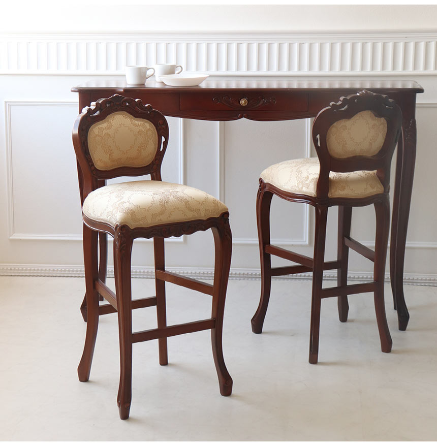 カウンターチェア 高さ97cm｜ヨーロピアンクラシックアンティーク