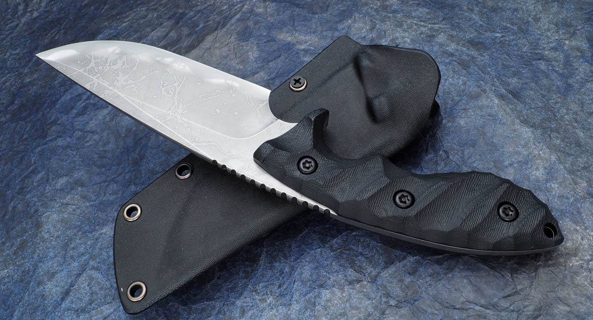 松田菊男 作 ハシナウカムイ（エッチング） - 山下刃物店 WEB SHOP