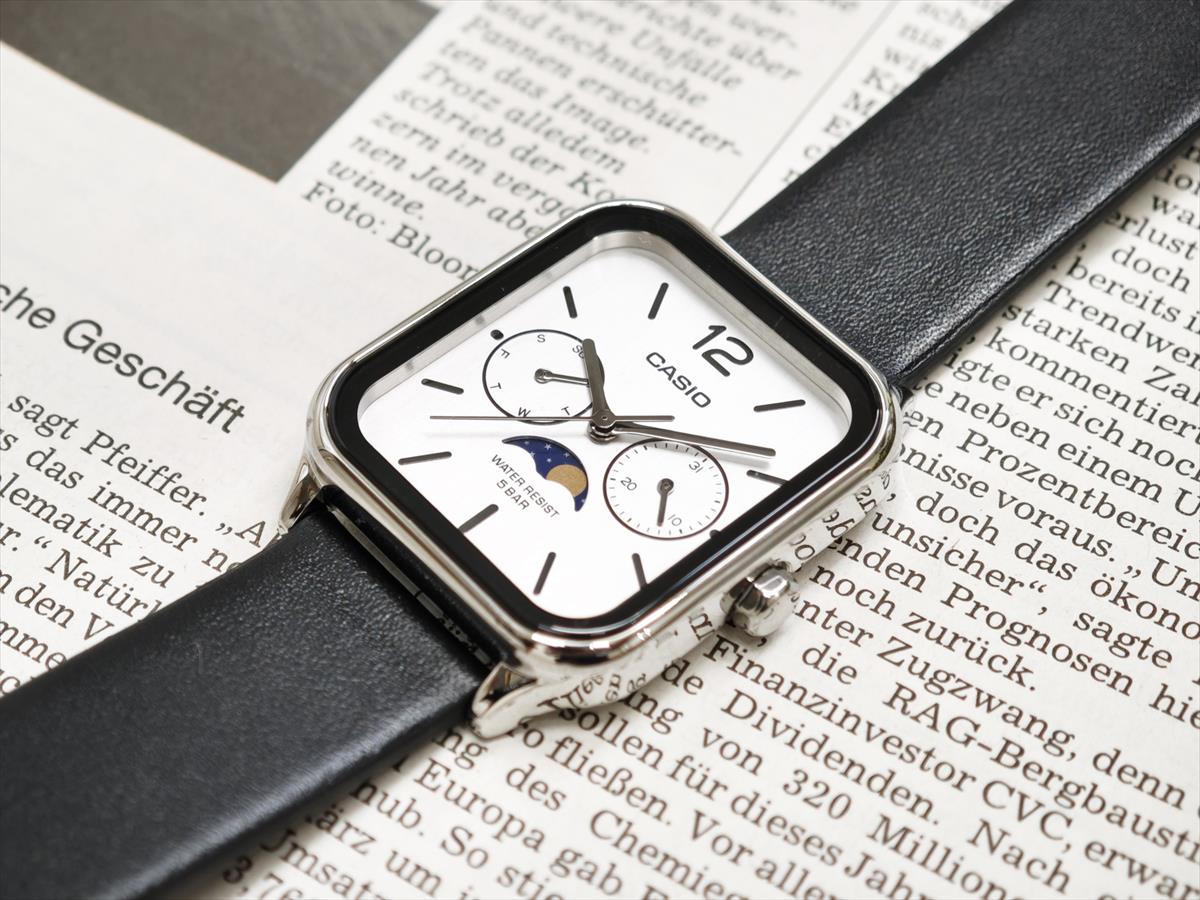 カシオ コレクション MTP-M305L-7AJF 国内正規品 ムーンフェイズ 日付