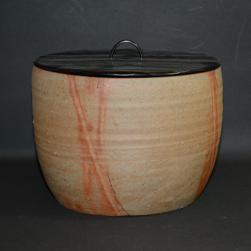 備前焼 備前ヒダスキ水指 時代物 美術工芸備前 和食器と茶道具の