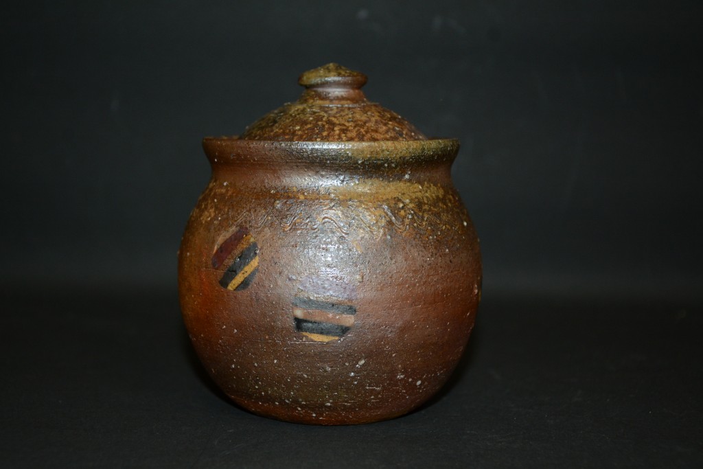 備前梅干し入れ｜ootomo56｜備前焼作家 大友久｜ご注文は和食器と