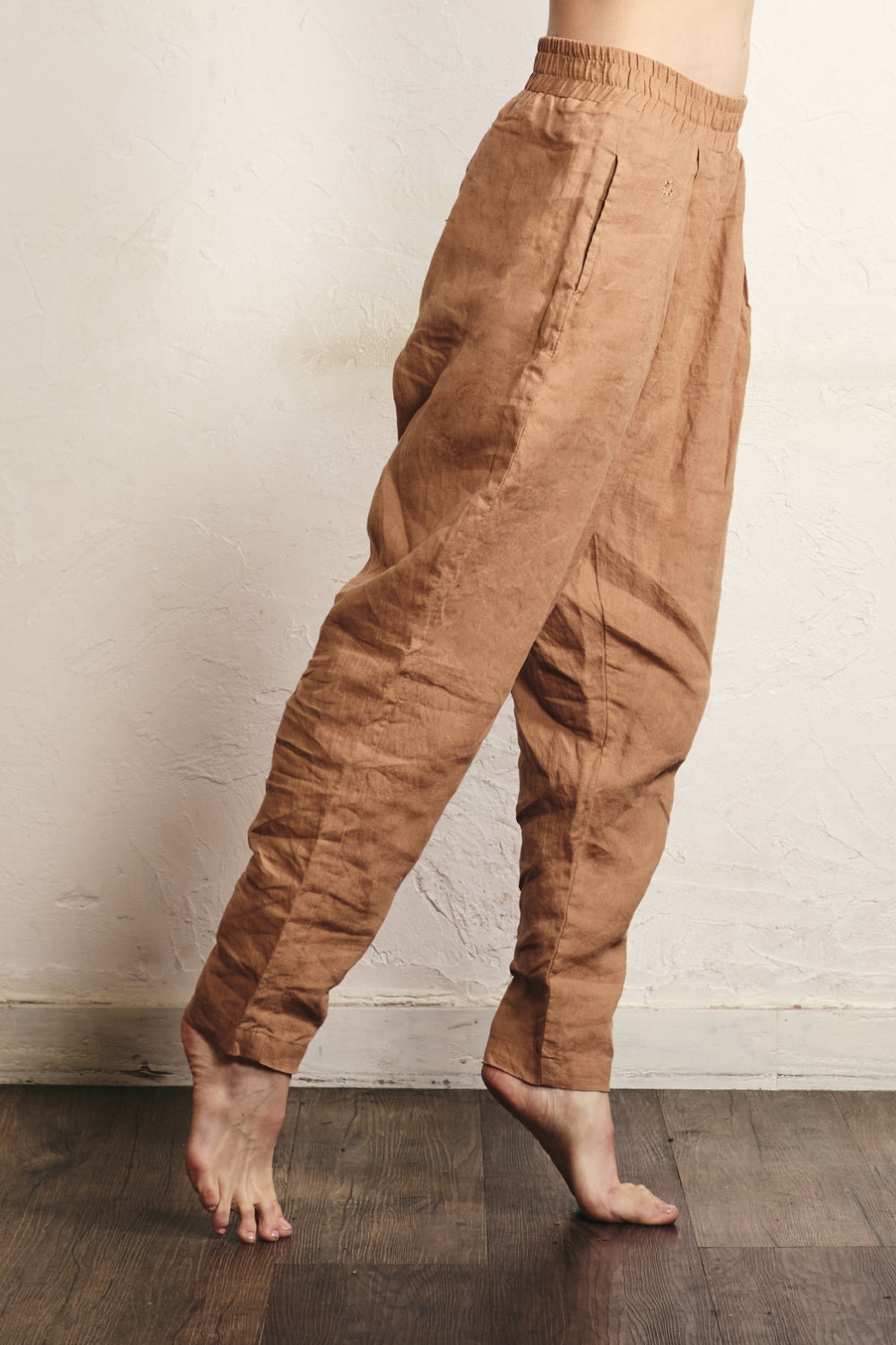 yinyang バンブーフリースファーマーズパンツ バンブーフリース