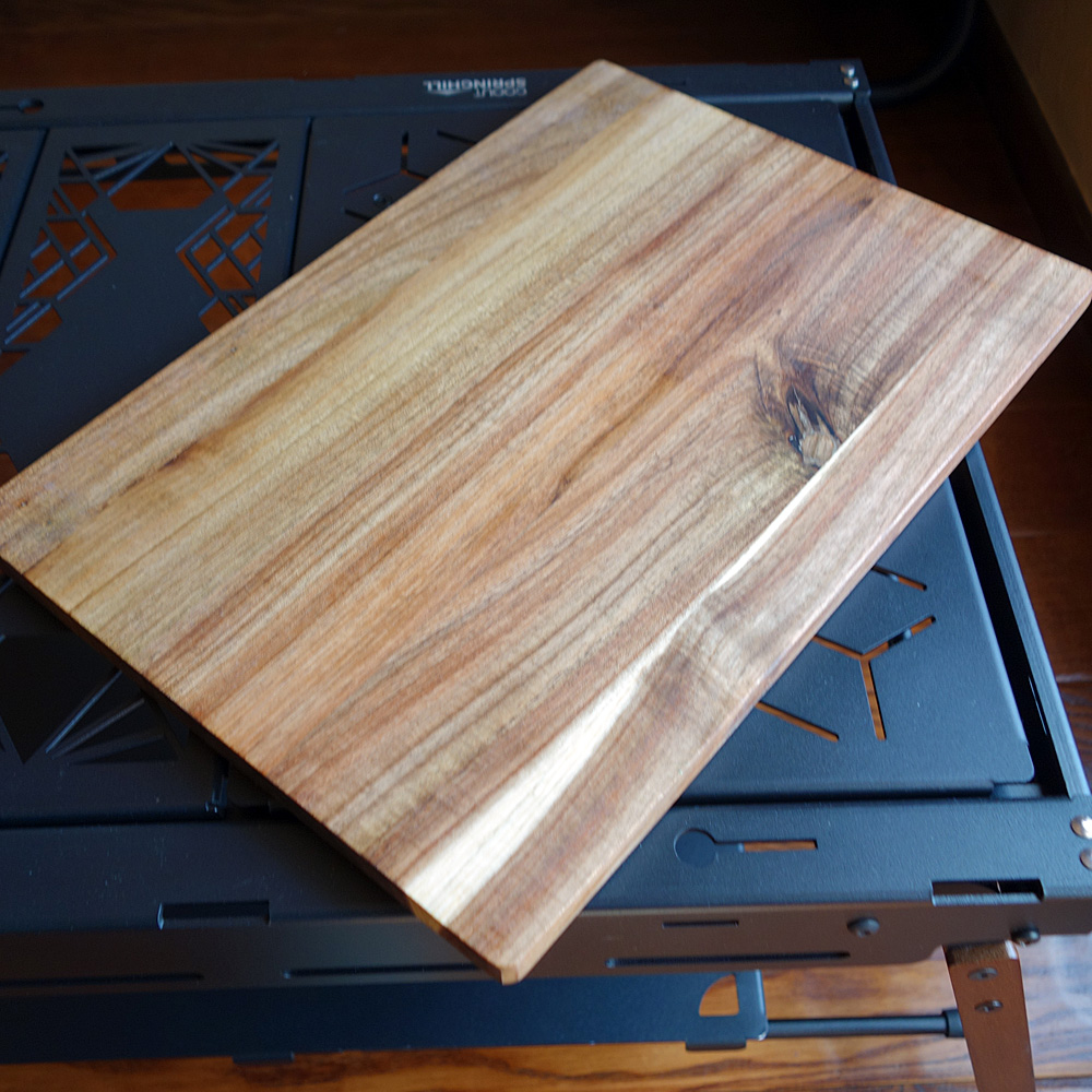 キャンプ IGT 木製 天板 ウッド 波 レジン まな板 樹脂 IGTテーブル