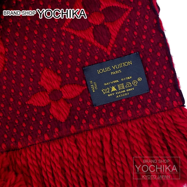 LOUIS VUITTON ルイ・ヴィトン マフラー エシャルプ・ロゴマニア