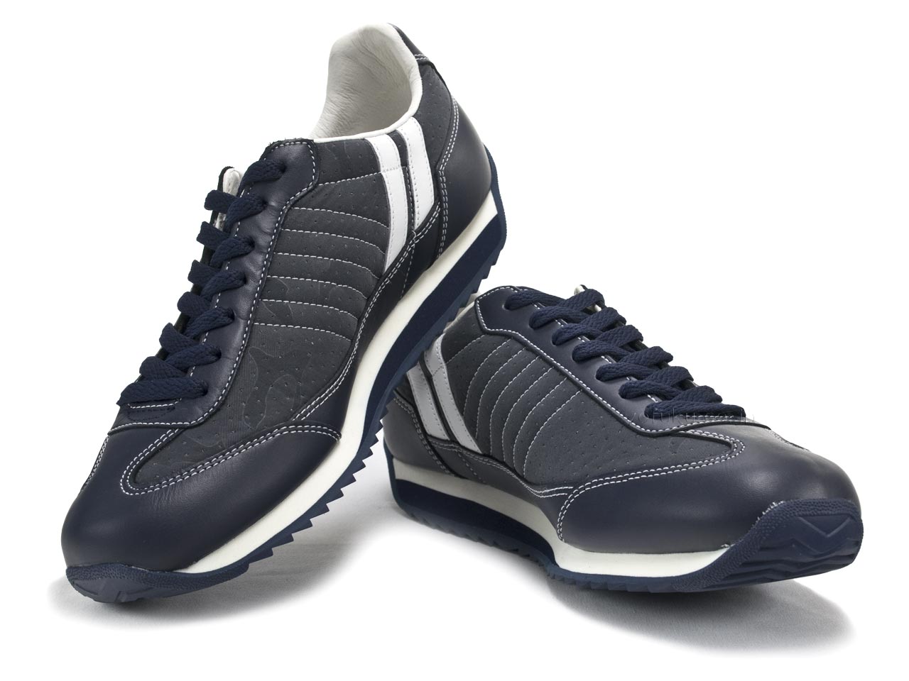 パトリック マラソン・パンチング ネイビー PATRICK MARATHON-PU NV