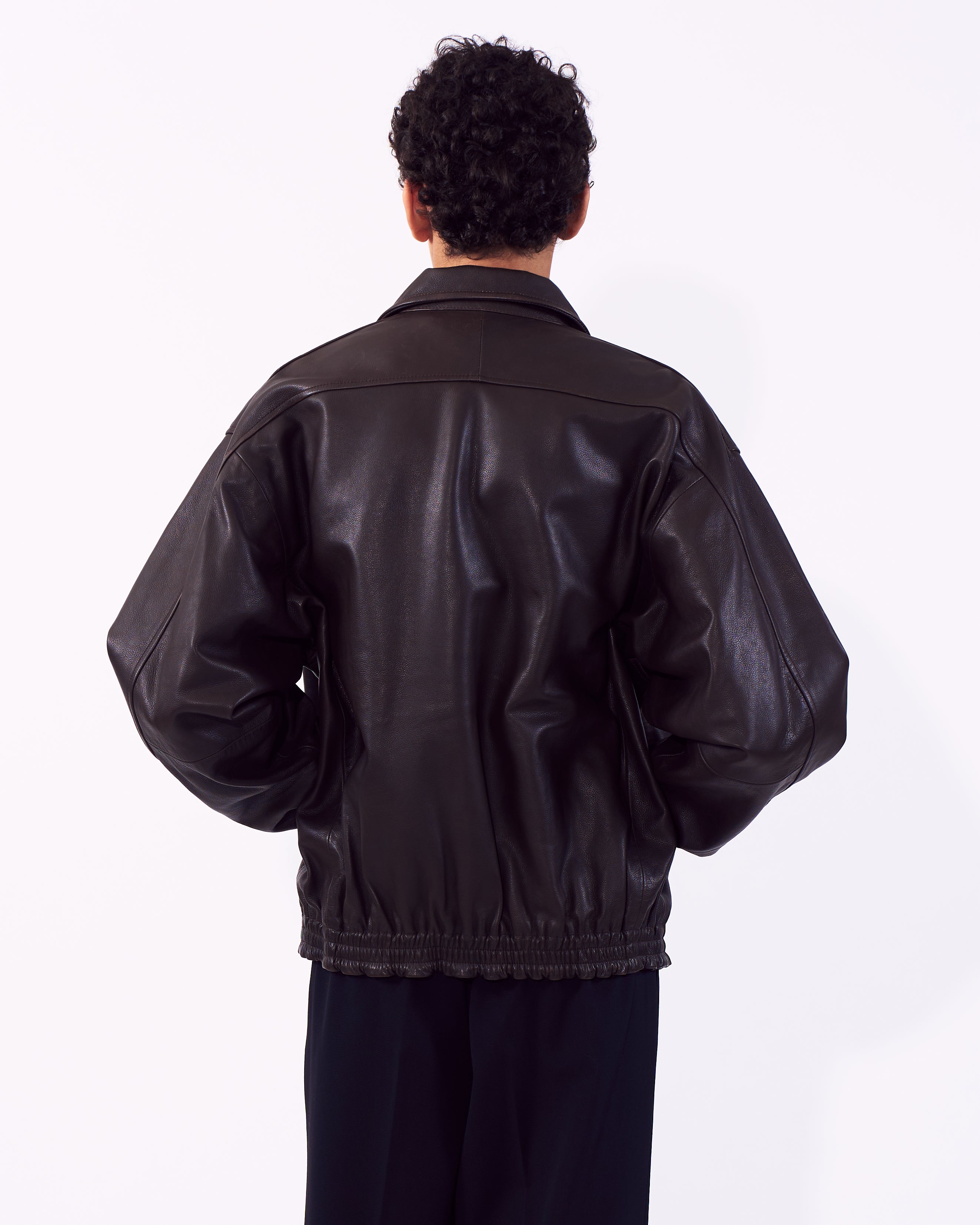 Carf Leather Truck Jacket | YOKE Official Website
