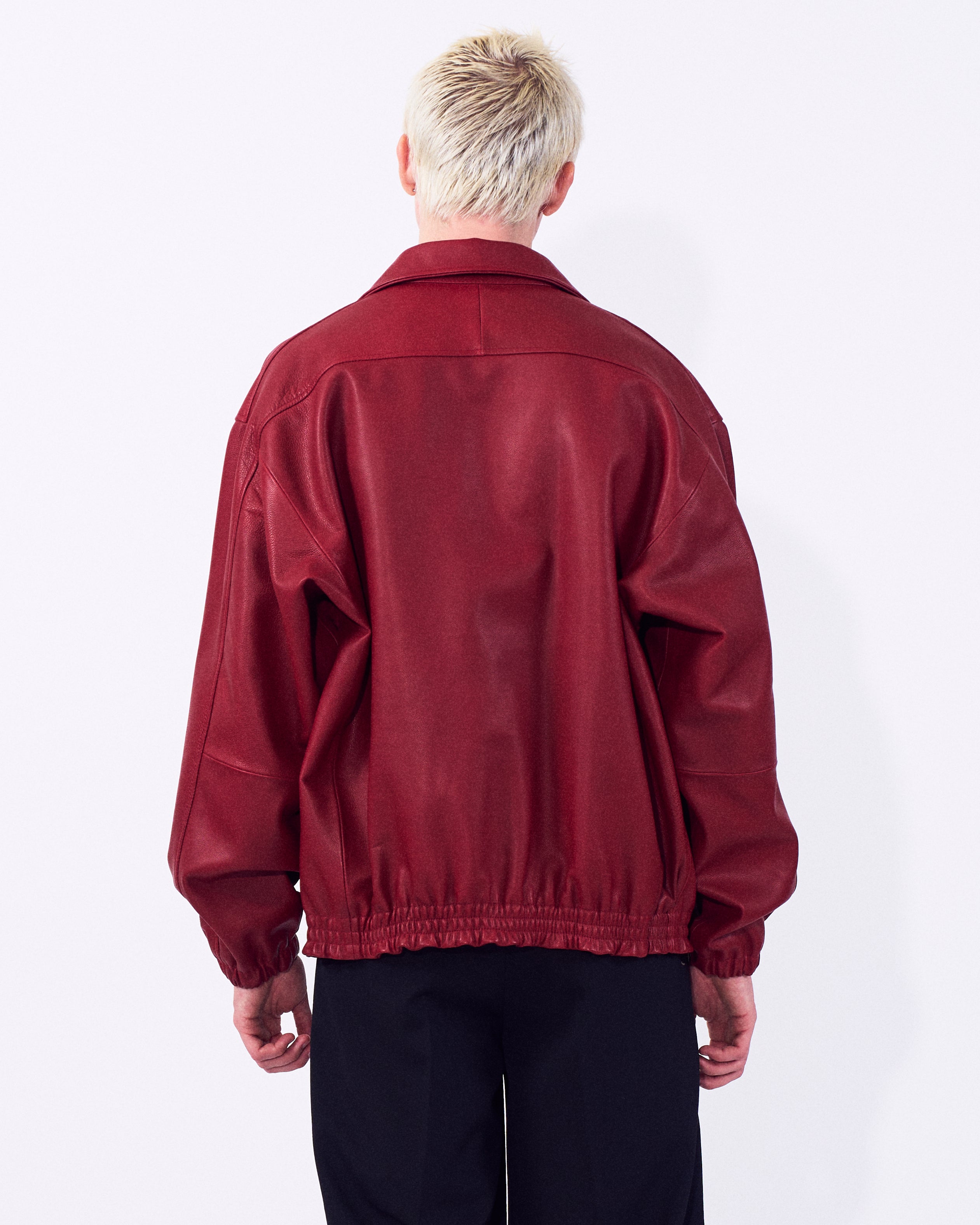 Carf Leather Truck Jacket | YOKE Official Website