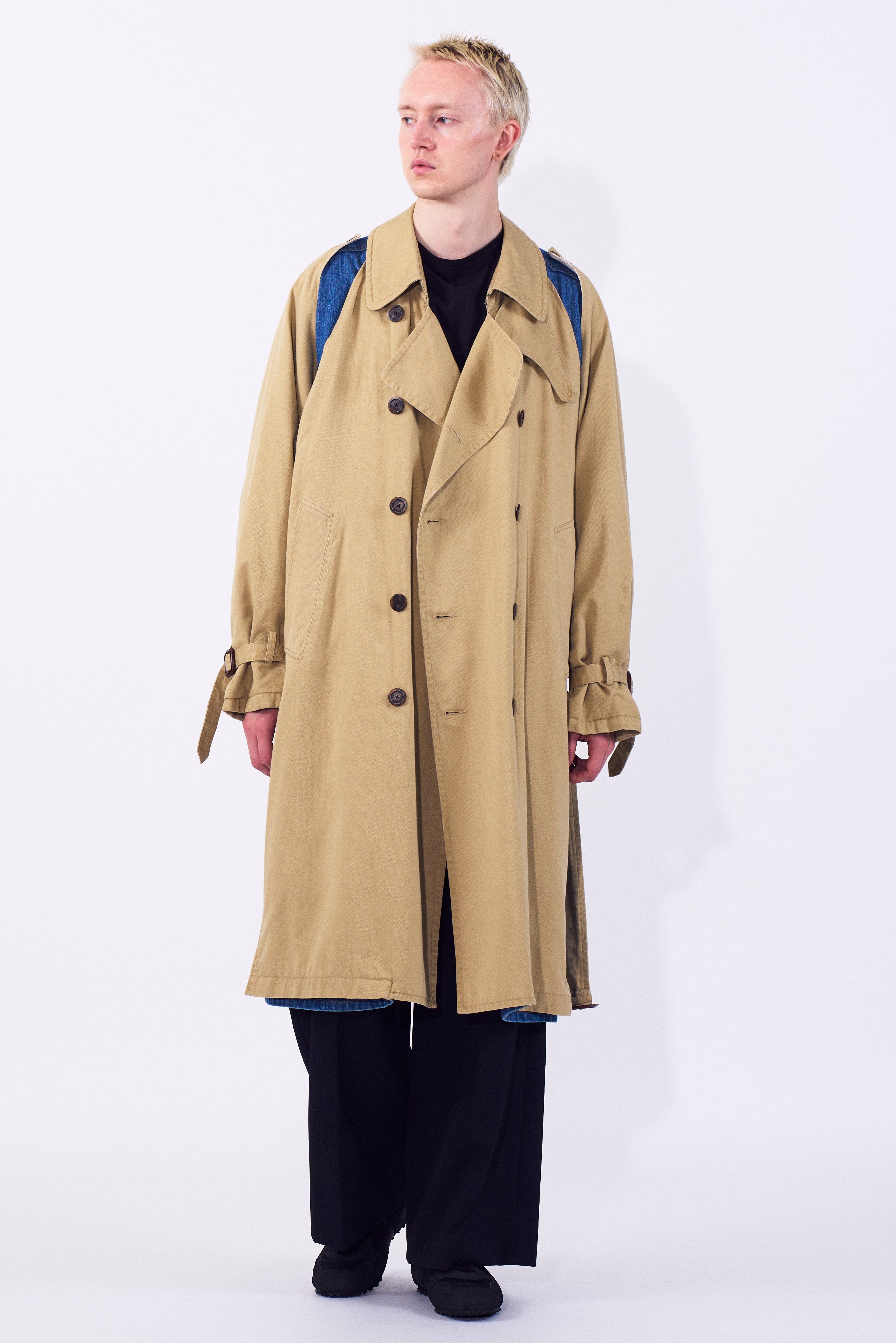 Connected Trench&Denim Coat | YOKE Official Website