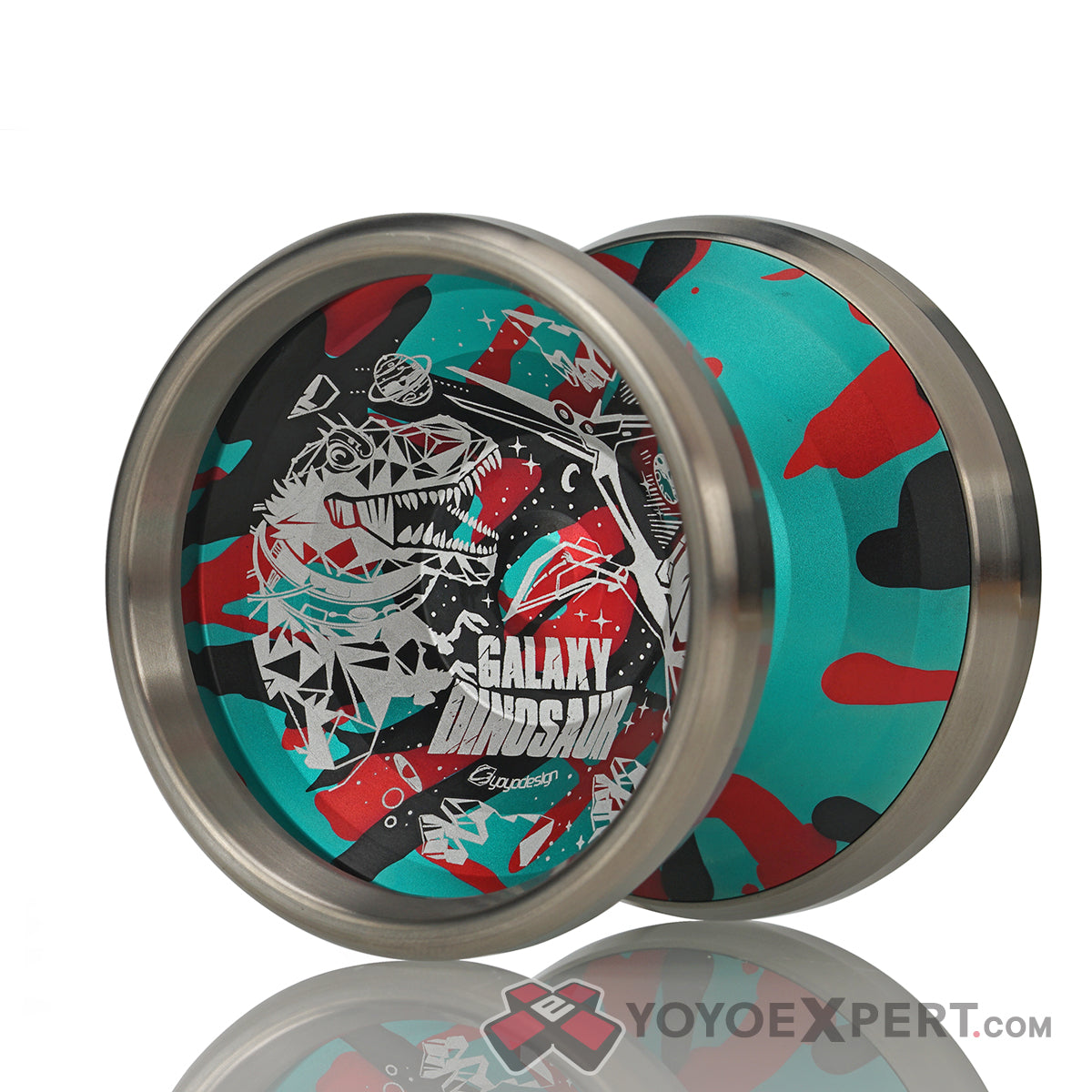 Galaxy Dinosaur yo-yo by C3yoyodesign