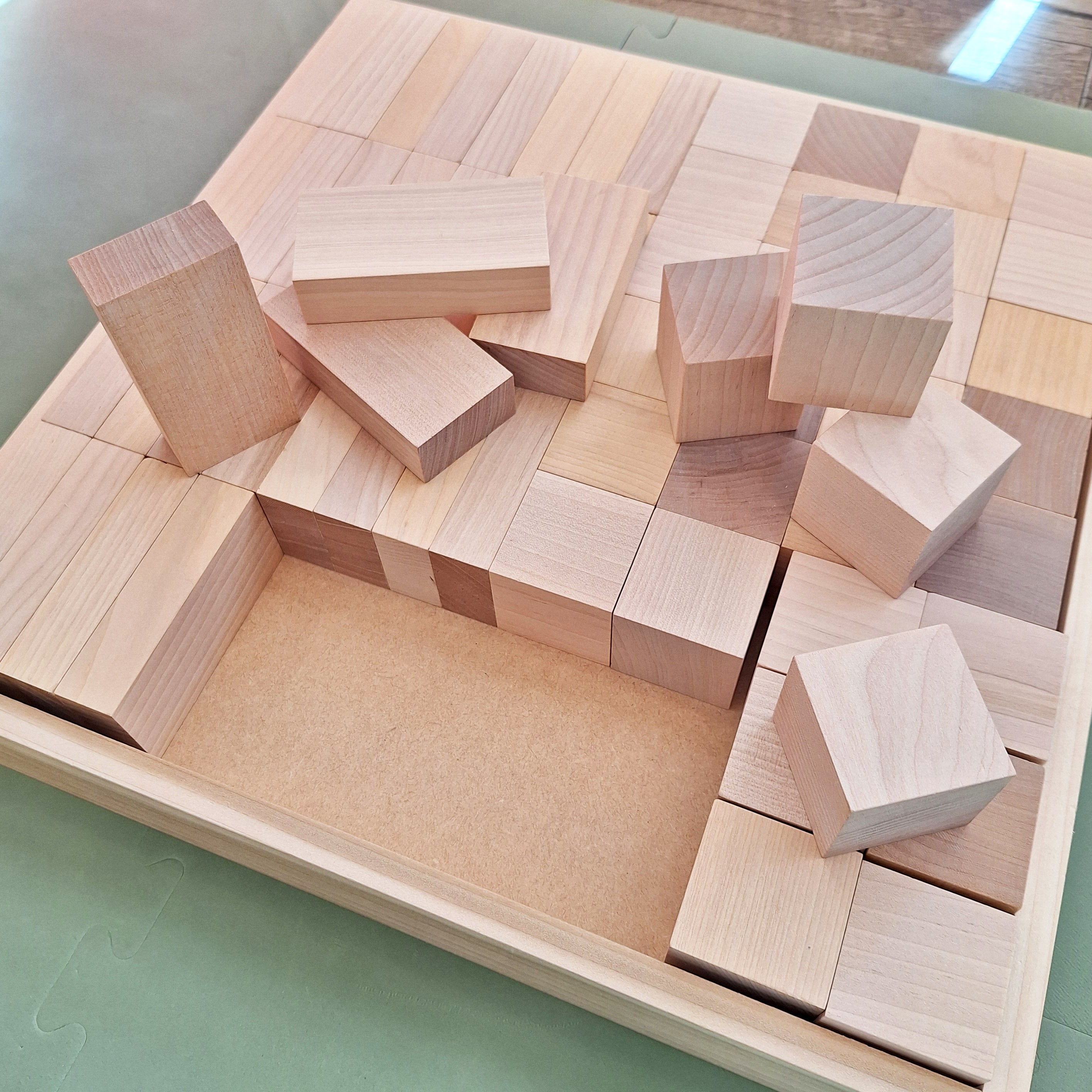 在庫あり・即納】WAKU-BLOCK45 H0 (童具館） – 木のおもちゃ専門店ゆうぼ