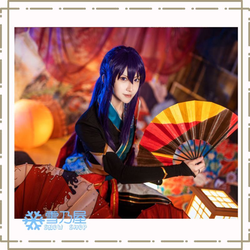 あんスタ 紅月 初期ユニット 蓮巳 鬼龍 神崎 コスプレ衣装 扇子付き