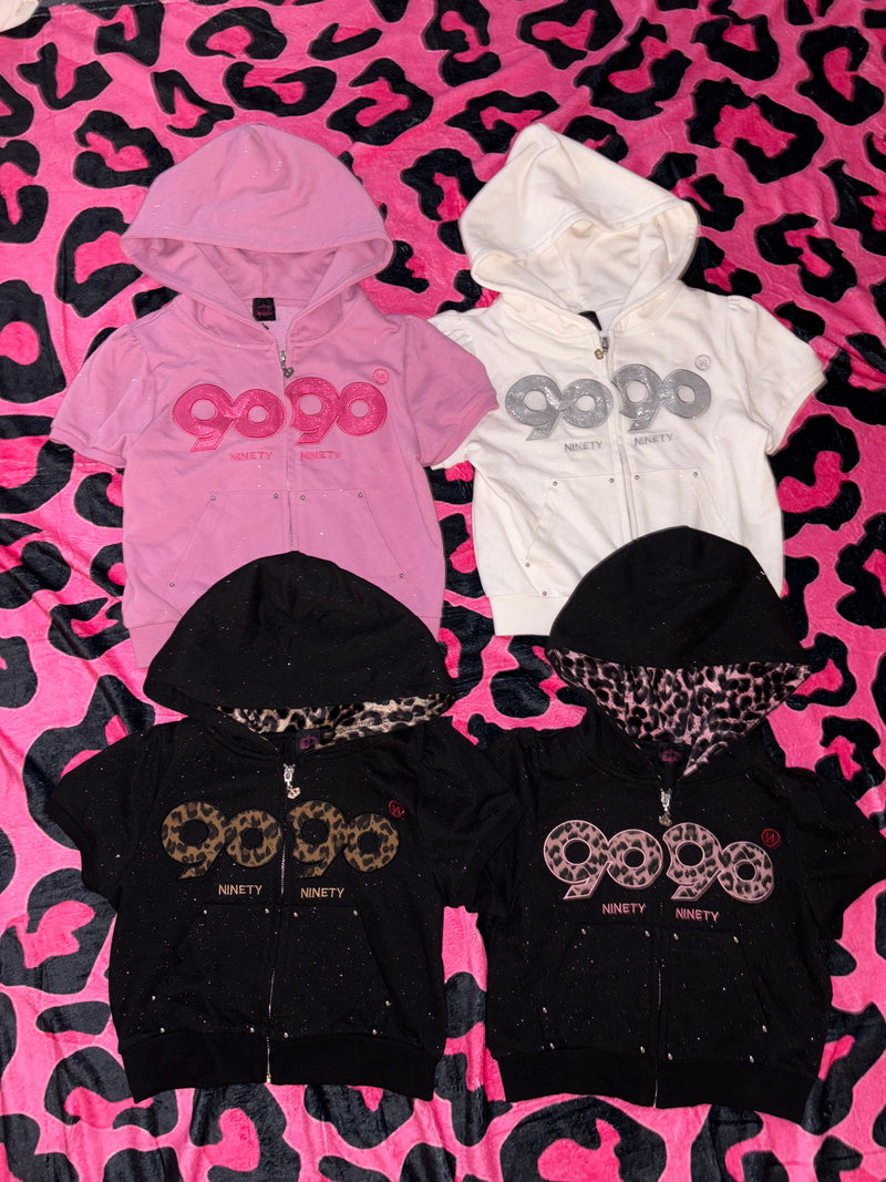 OG Logo Glitter Half Zip Hoodie – YZ