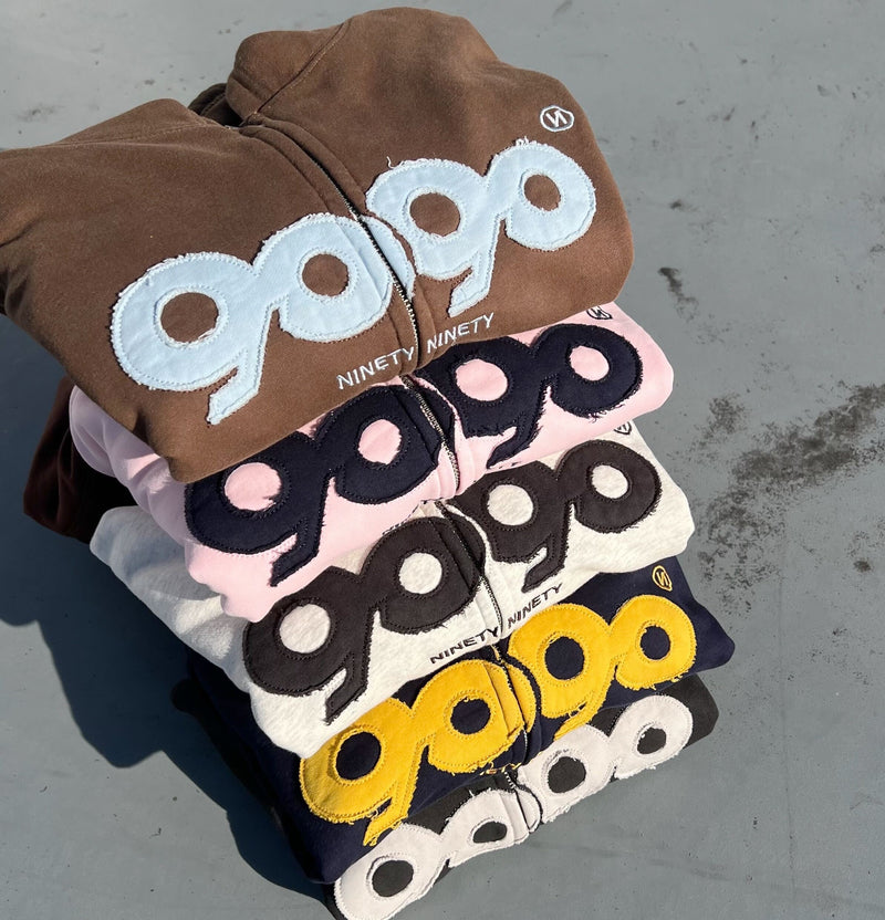 9090 OG Logo Zip Hoodie – YZ