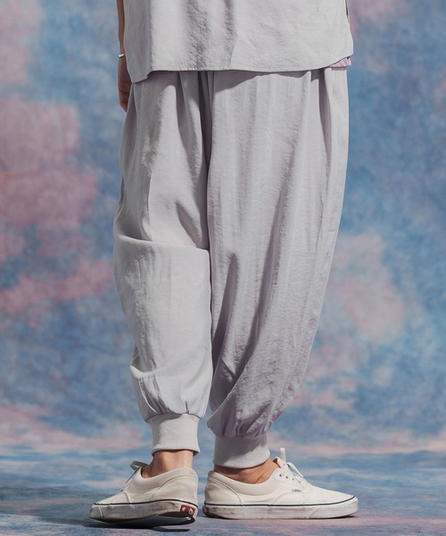 Jih Nunc（ジーヌンク） パンツ mp12051- トロピカルバルーンパンツ