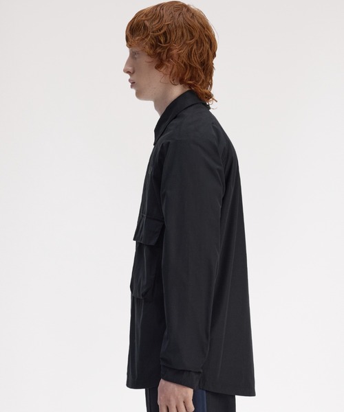 FRED PERRY（フレッドペリー） シャツ Raglan Utility Overshirt