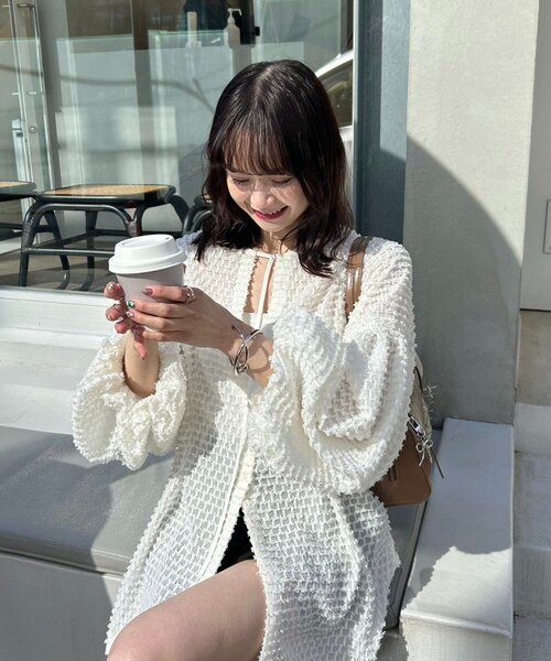 mystic（ミスティック） チュニック 「@akane__11.1企画」フリンジ