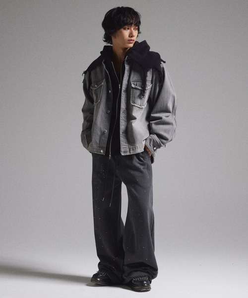 GRANCY デニムジャケット gジャン 「GRANCY」ZipDesign DenimShirt