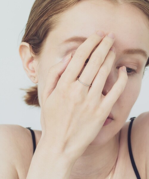 ete bijoux（エテ ビジュー） 指輪 リング PT900 スキニー