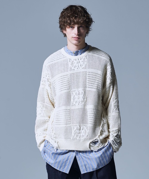 glamb（グラム） セーター ニット Grunge Pullover Knit / グランジ