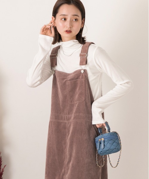 ad thie（アドティエ） サロペット オーバーオール コーデュロイ