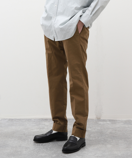 チノパン 「BRIGLIA 1949 / ブリリア 1949」G.dye Cotton Tapered PT