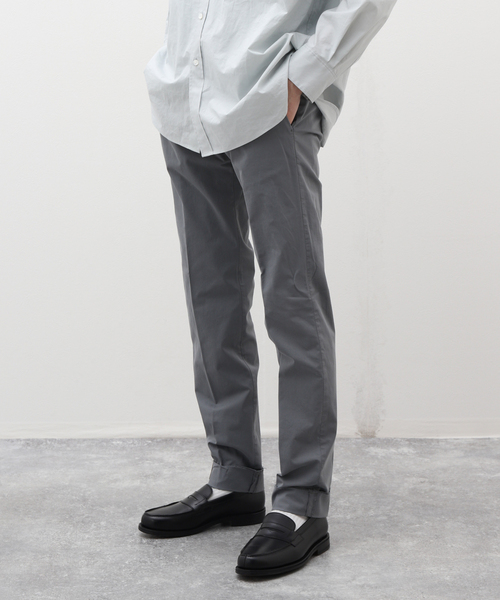 チノパン 「BRIGLIA 1949 / ブリリア 1949」G.dye Cotton Tapered PT