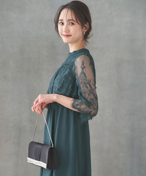 ANY SIS（エニィスィス） ドレス レーシーケープ ドレス : ZOZOTOWN