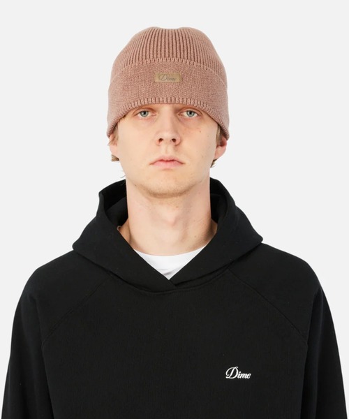 ニット帽 ニットキャップ Dime/ダイム ビーニー Cursive Rib Beanie