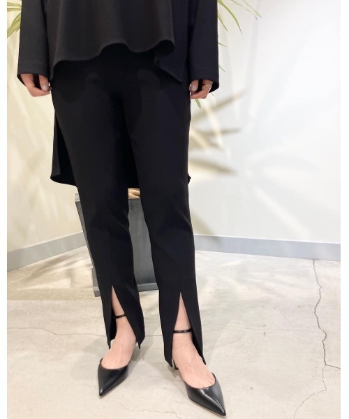 LE PHIL（ル フィル） パンツ 2WAYツイルフロントスリットパンツ