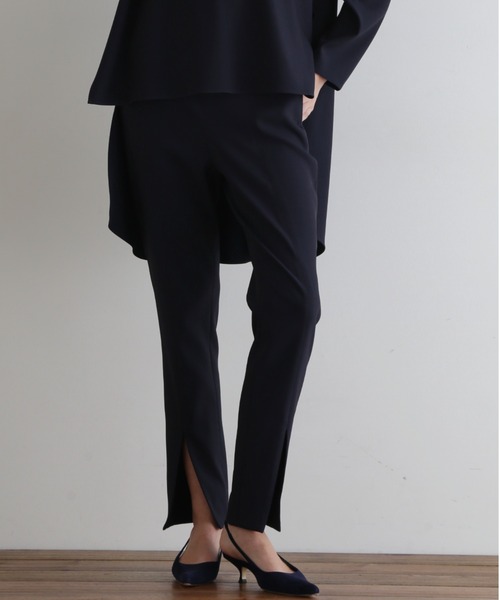 LE PHIL（ル フィル） パンツ 2WAYツイルフロントスリットパンツ