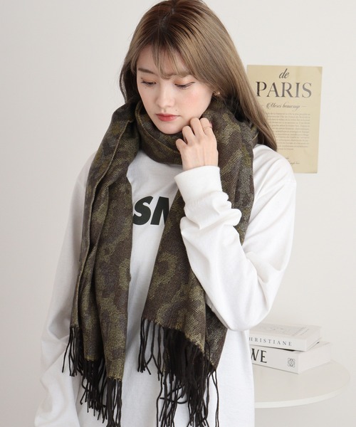 FUNALIVE（ファンアライブ） ストール マフラー ウルトラソフト ヒョウ