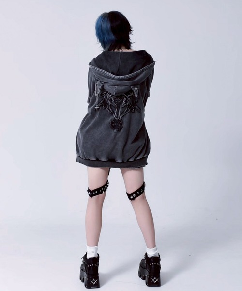 REFLEM（レフレム） パーカー 「REFLEM/レフレム」猫耳ZIPパーカー