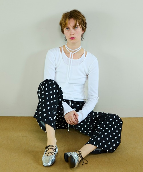 MAISON SPECIAL（メゾンスペシャル） パンツ 「PRE-ORDER」Jacquard