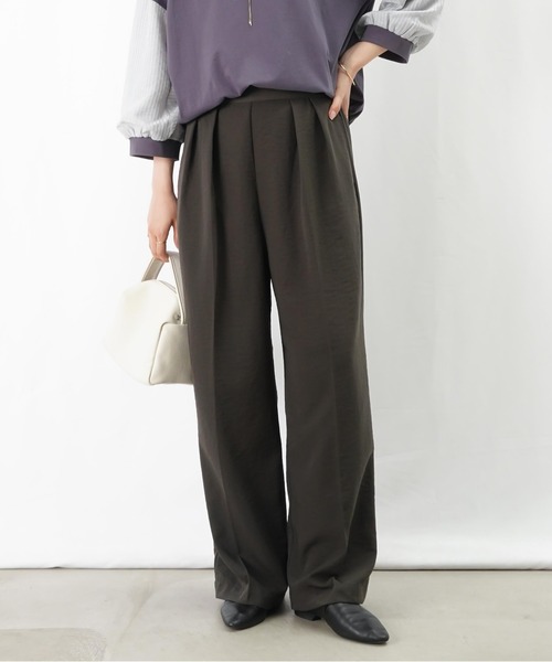 LADY LUCK LUCA（レディラックルカ） パンツ LC/LLL 2タックパンツ