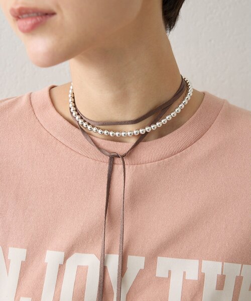 Whim Gazette（ウィム ガゼット） チョーカー 「Hoaw.」シルクコード