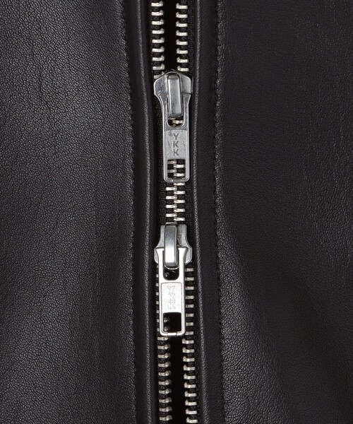 SHIPS（シップス） 革ジャン ライダース SHIPS: ラムレザー シングル