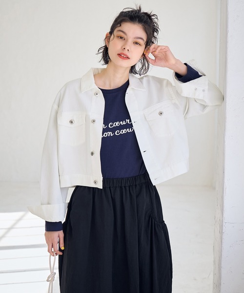 ROPE' PICNIC（ロペ ピクニック） デニムジャケット gジャン ショート