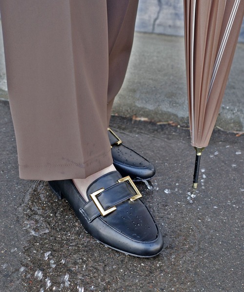 AmiAmi（アミアミ） ローファー ふかふか機能性ローファー/ 晴雨兼用