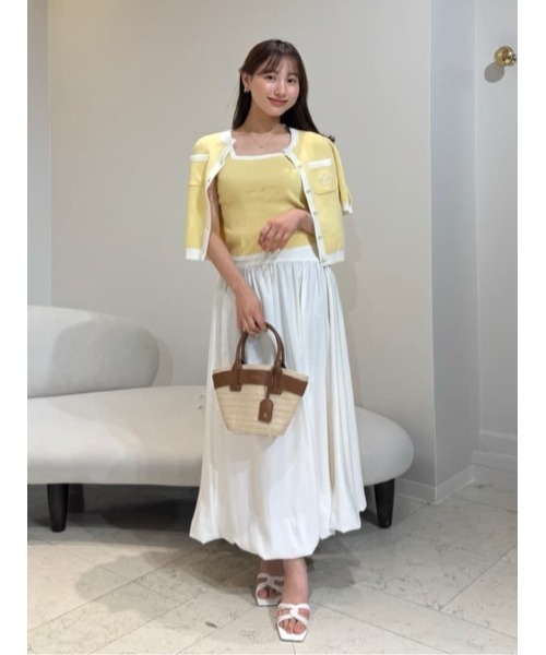 Her lip to アンサンブル Siena Bicolor Rib Knit Set : ZOZOTOWN