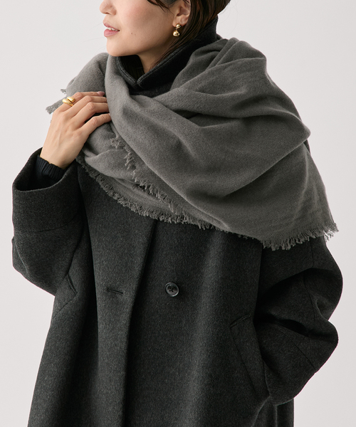 ASAUCE MELER（アソースメレ） マフラー ストール カシミヤマイクロ