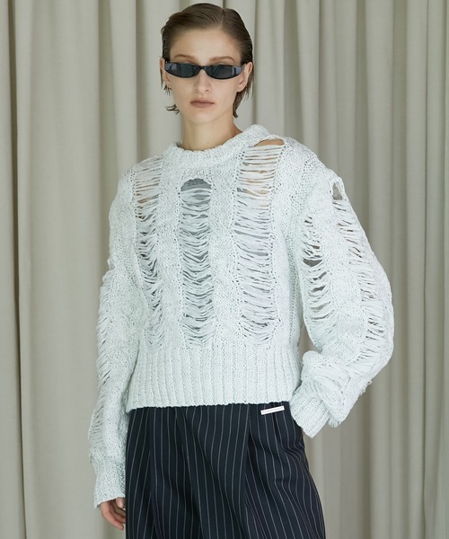 PRANK PROJECT（プランクプロジェクト） ニット セーター ラメケーブル