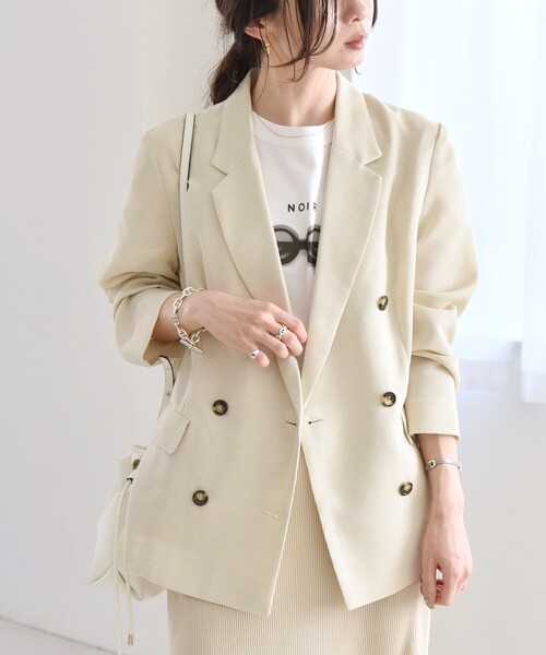 quaranciel ジャケット テーラードジャケット quaranciel:「手洗い可能