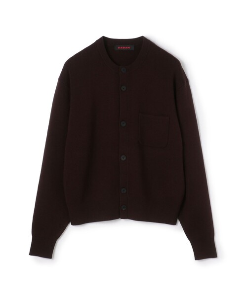 CABaN（キャバン） セーター ニット コットンカシミヤ ポケットクルー